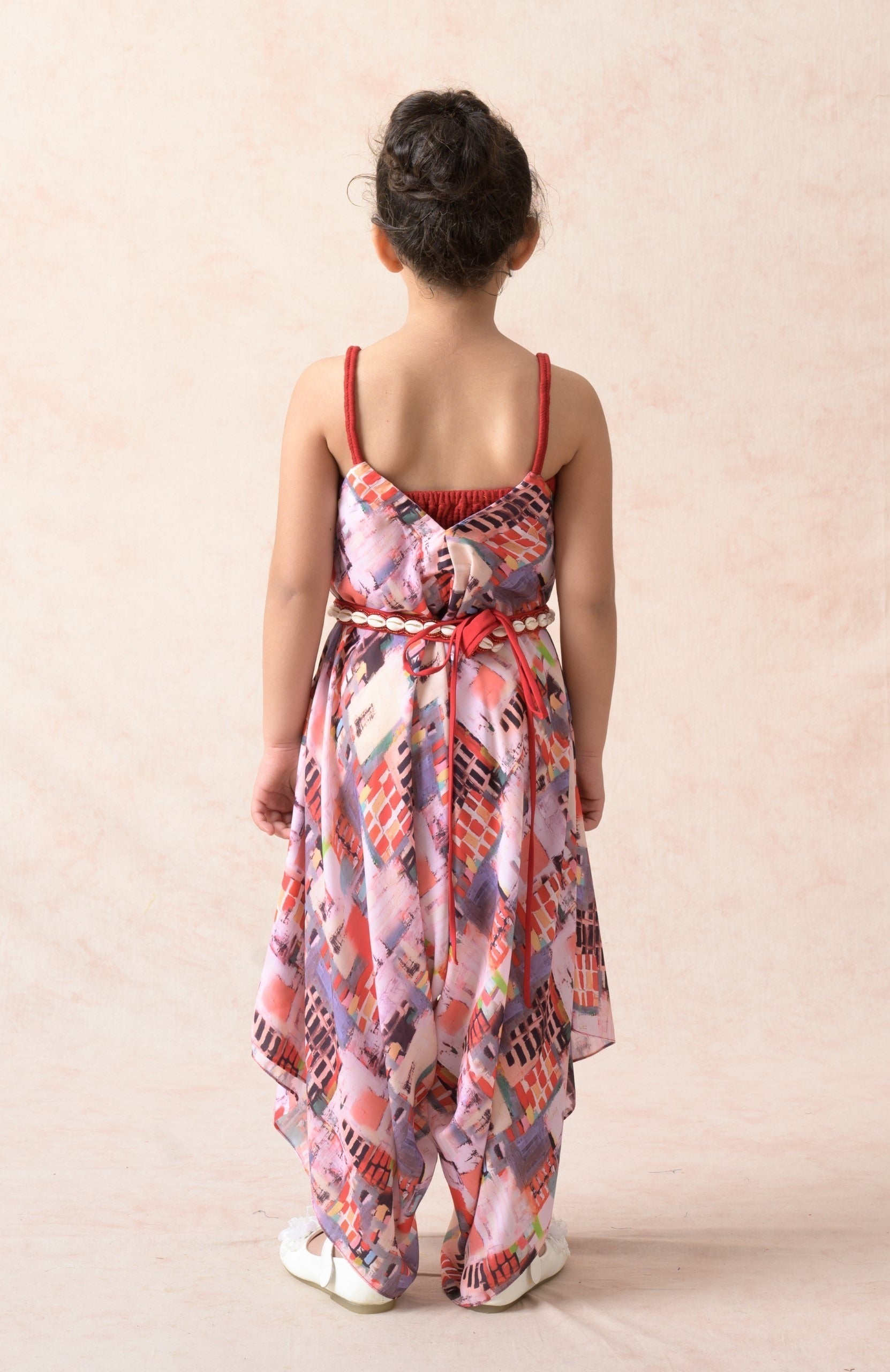 Jumpsuit with handcrafted belt image 5