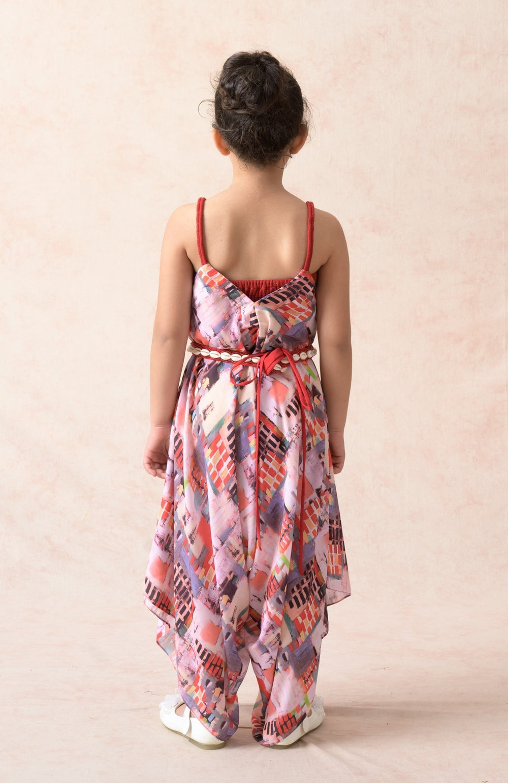 Jumpsuit with handcrafted belt image 5