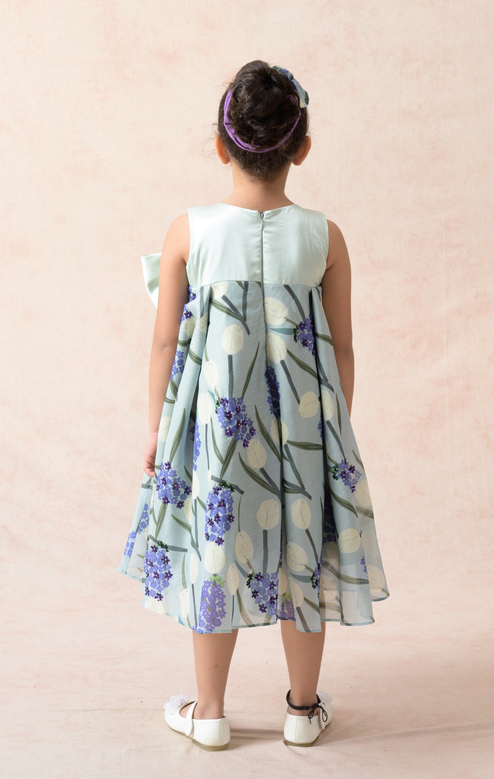Hand embroidered frock image 5