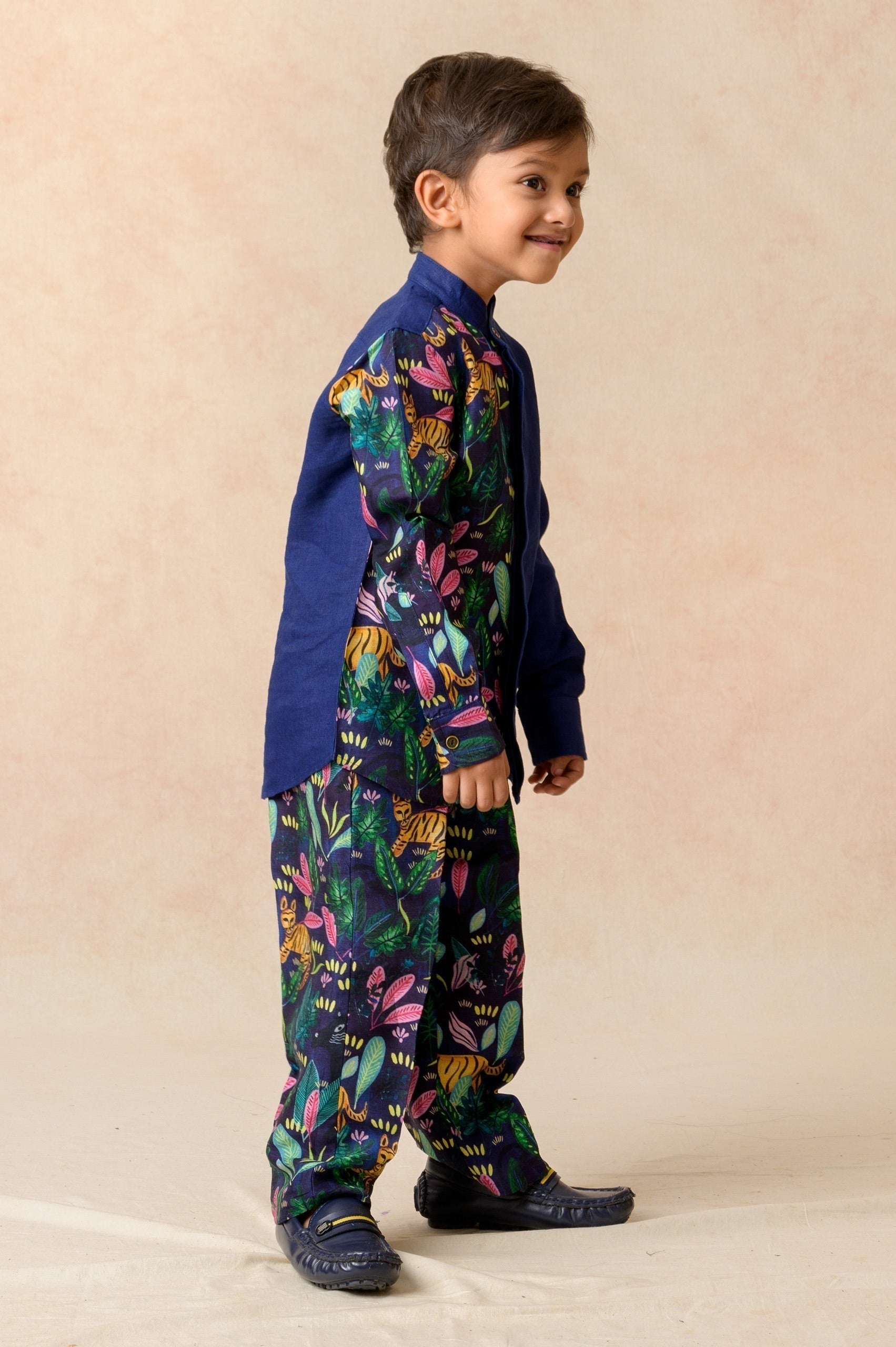 Stone Embellished twinning set for Mom + Son image 13