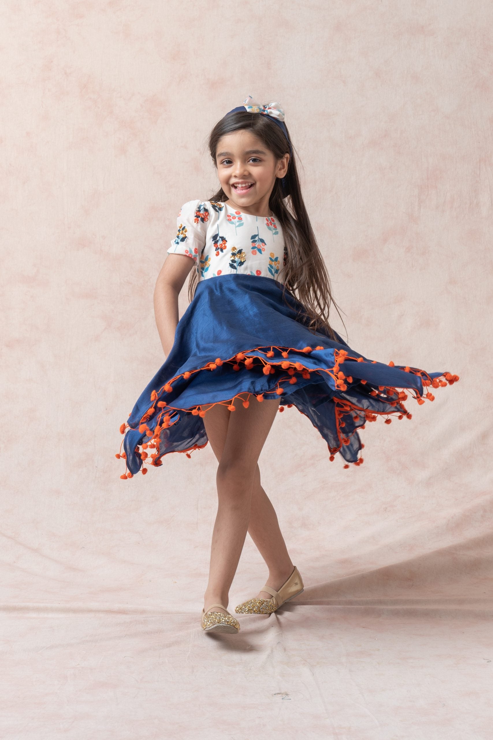 Handembroidered frock image 0