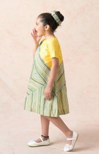 Yellow stripes twinning set for Brother + Sister image 2