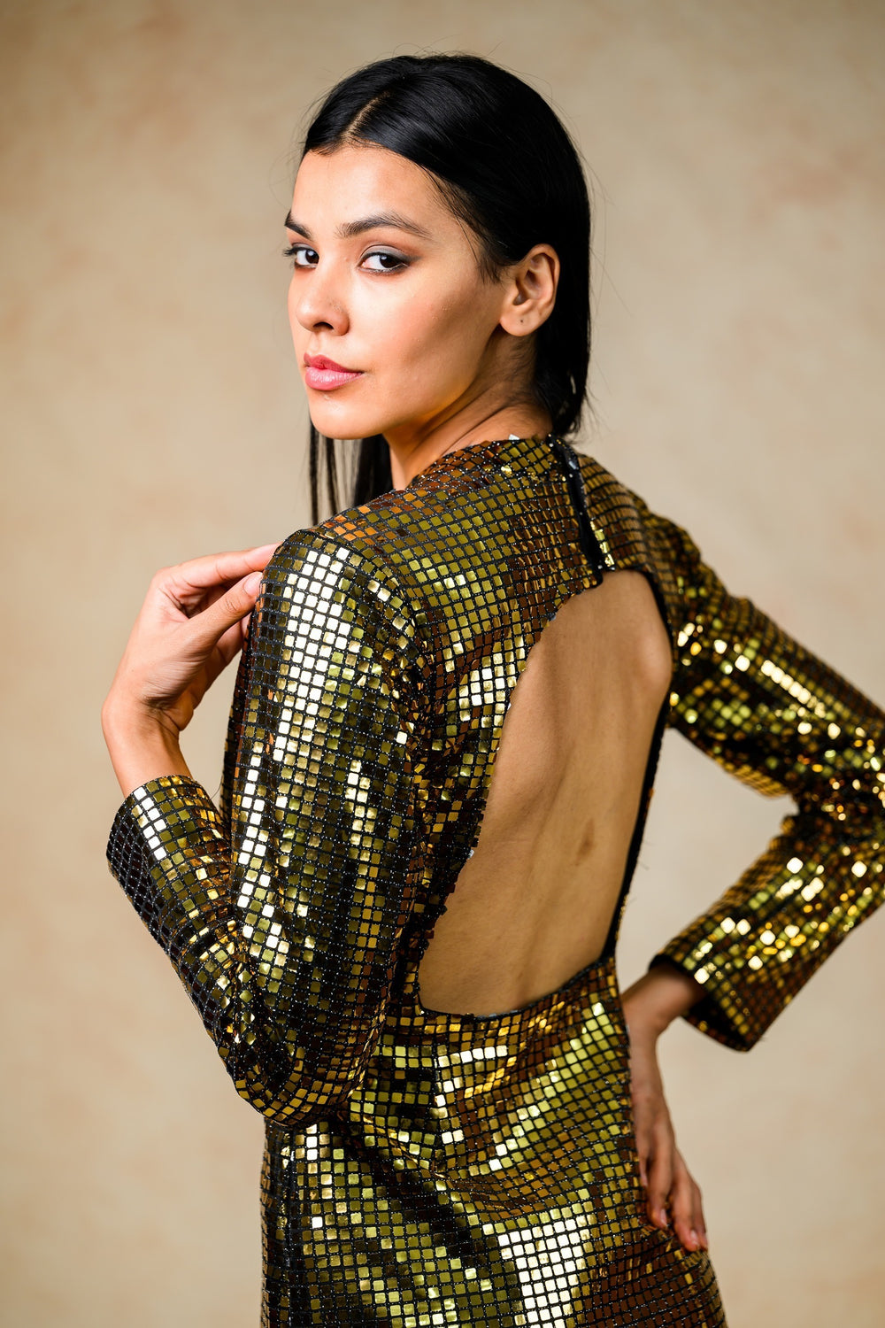 Trench Coat With Bodycon Dress image 6