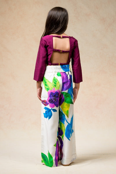 Crop Top With Pants twinning set for Mom + Daughter image 13