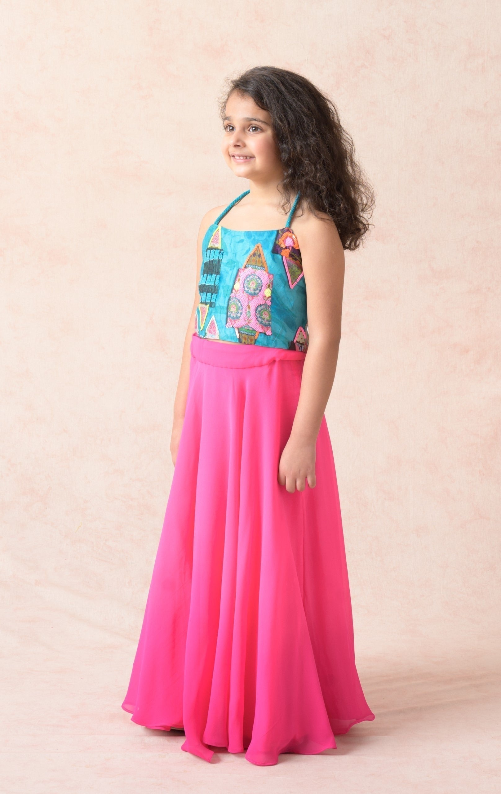 Arya silk lehenga image 3