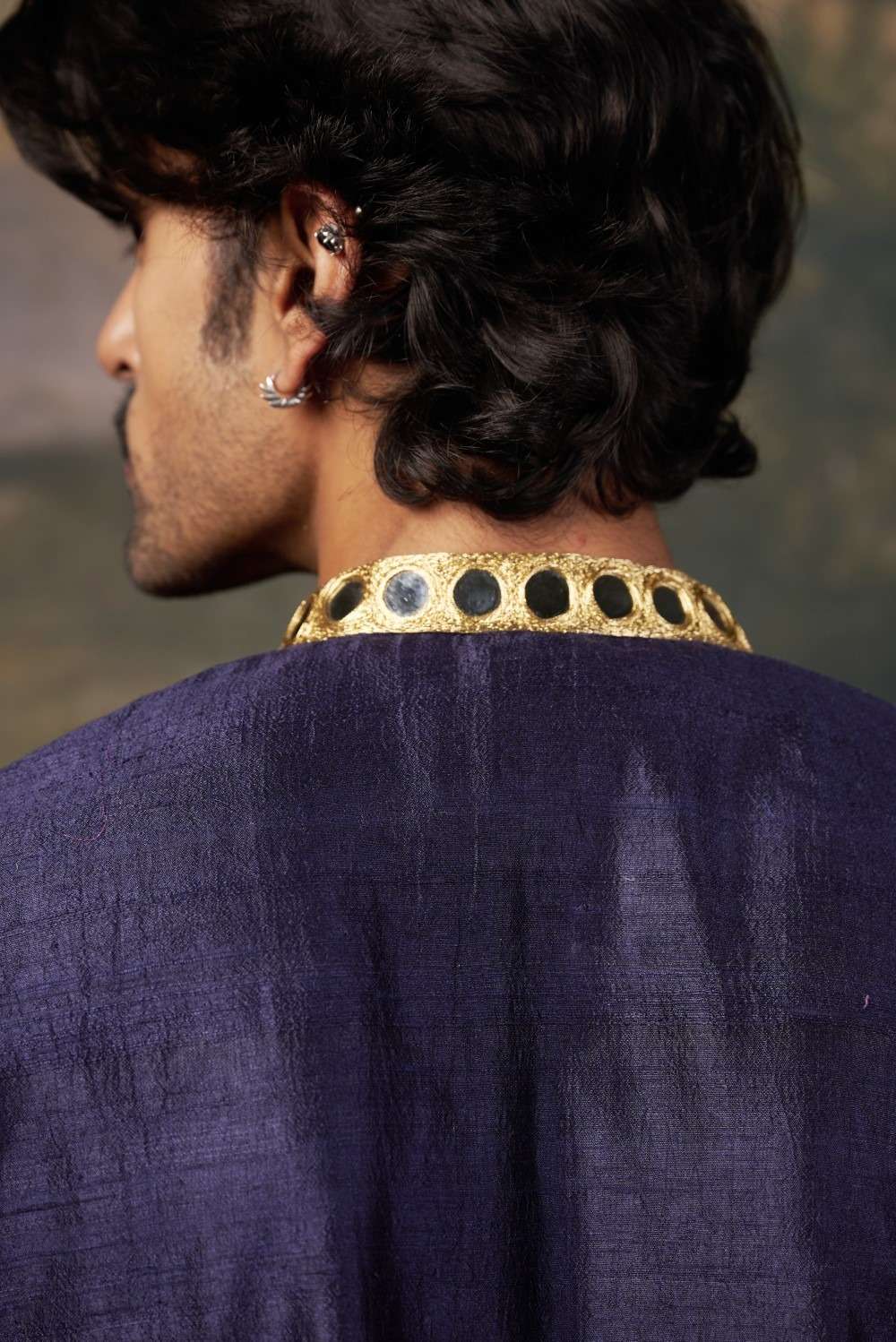 Heavy Mirror Work Kurta with Matching Pyjama image 6