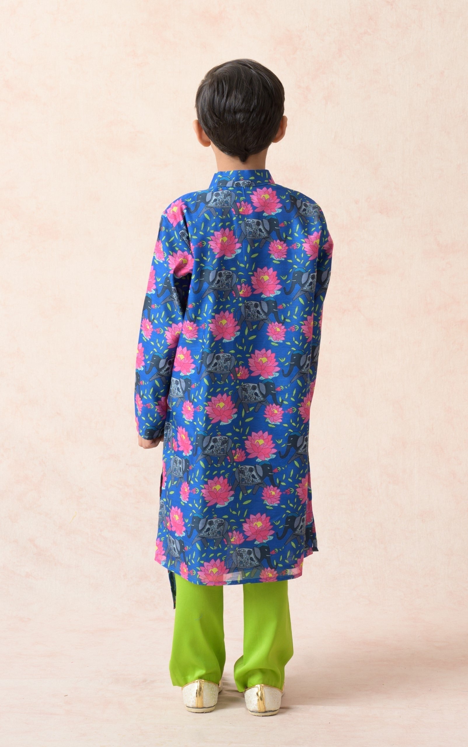 Zipper kurta with pyjama image 6