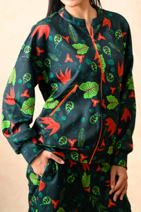 Flaming Lily print twinning set for Mom + Daughter + Son image 5