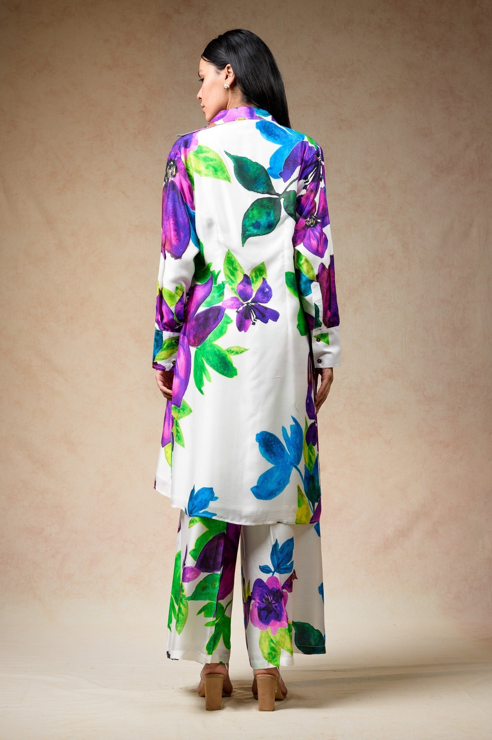 Floral print twinning set for Mom + Daughter + Son image 2