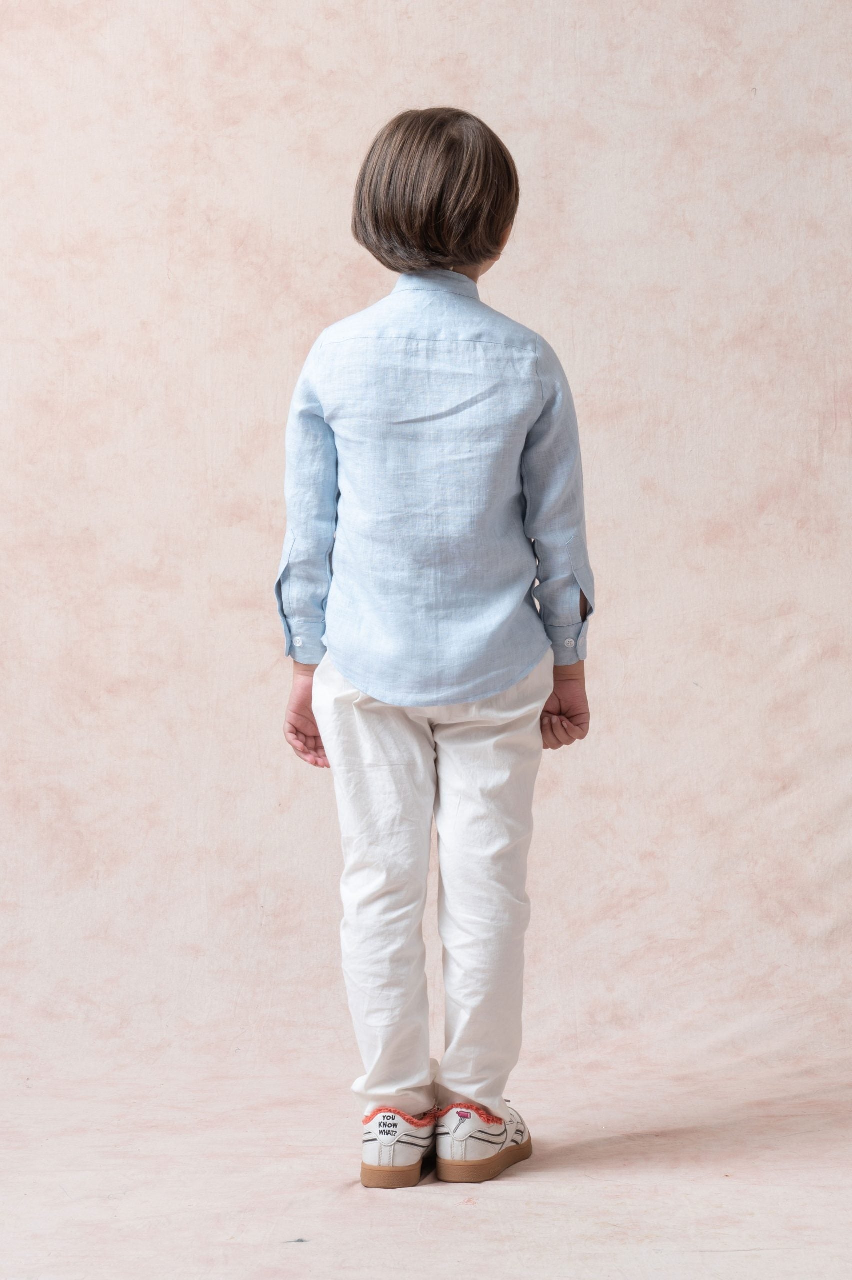 Pure Linen panel shirt image 3