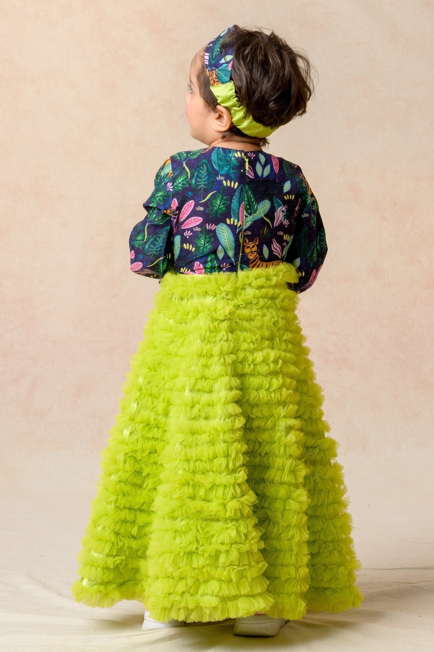 Hand Embroidered Gown image 6