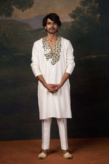 Mirror Work Kurta with Matching Pyjama image 2