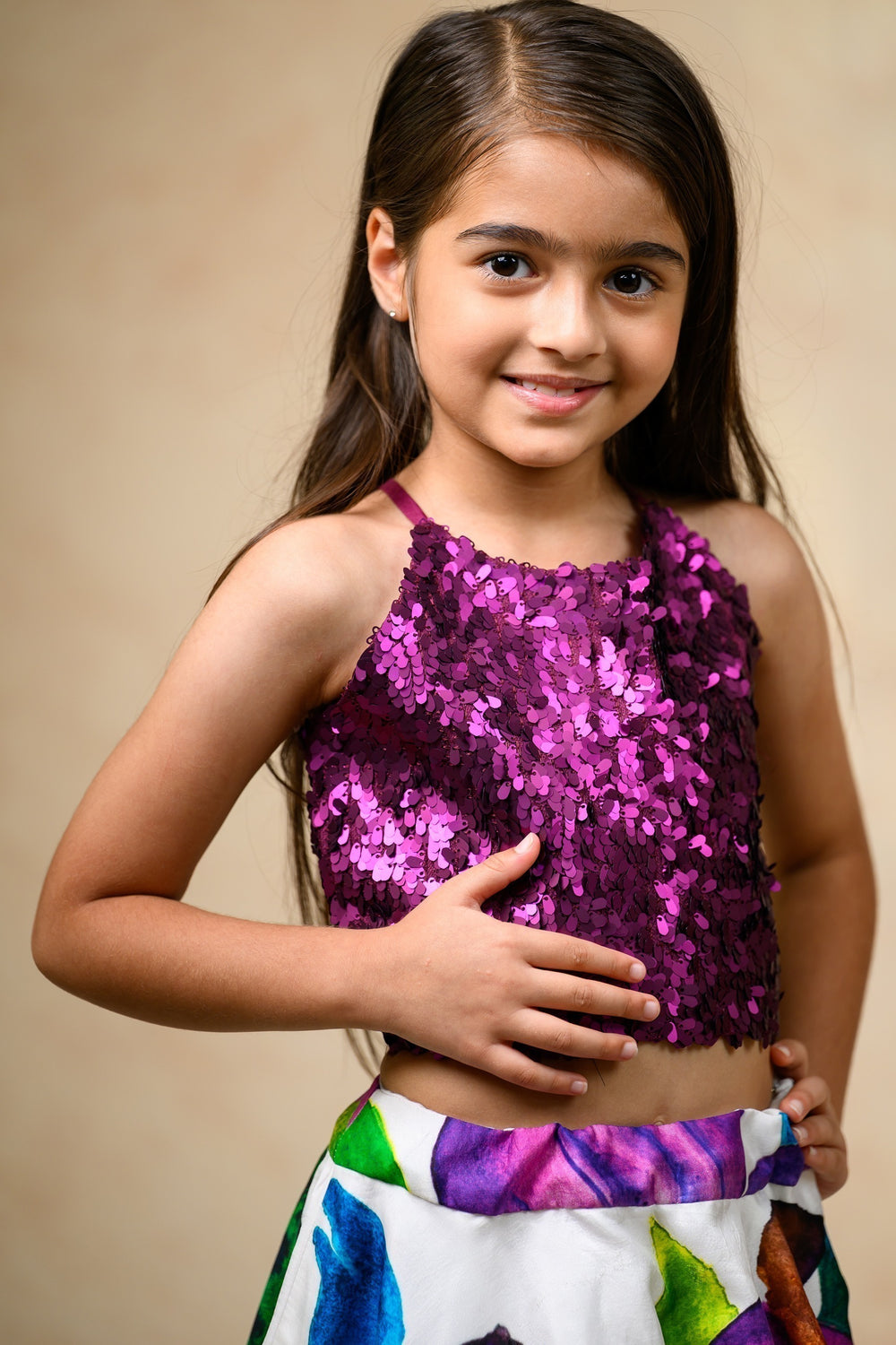 Hand Embroidered Silk Lehenga With Blouse, Dupatta image 6