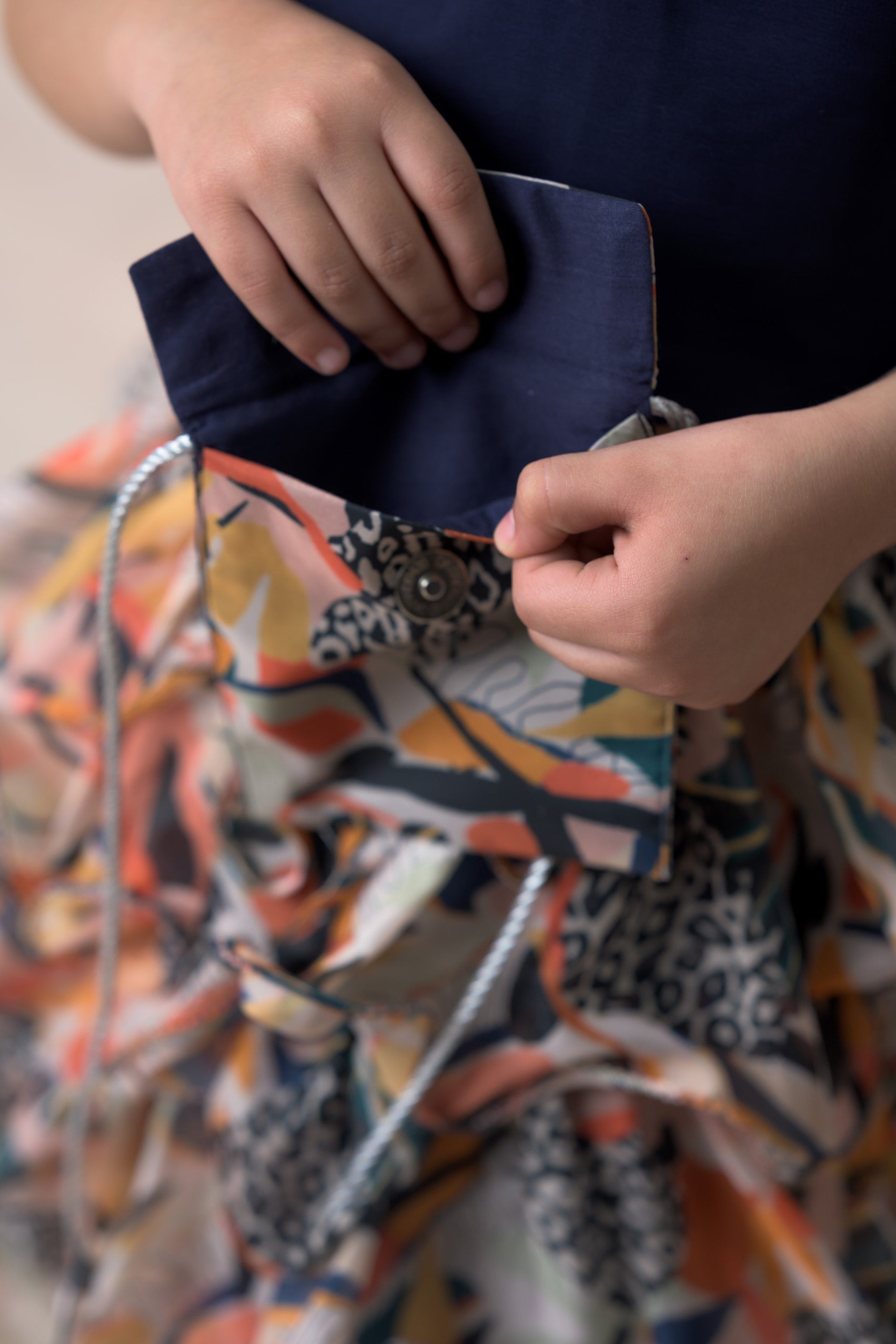 Jungle print twinning set for Sister + Brother image 10