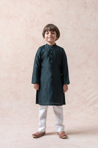Tanchoi Silk Twinning Set for Mom + Son image 10