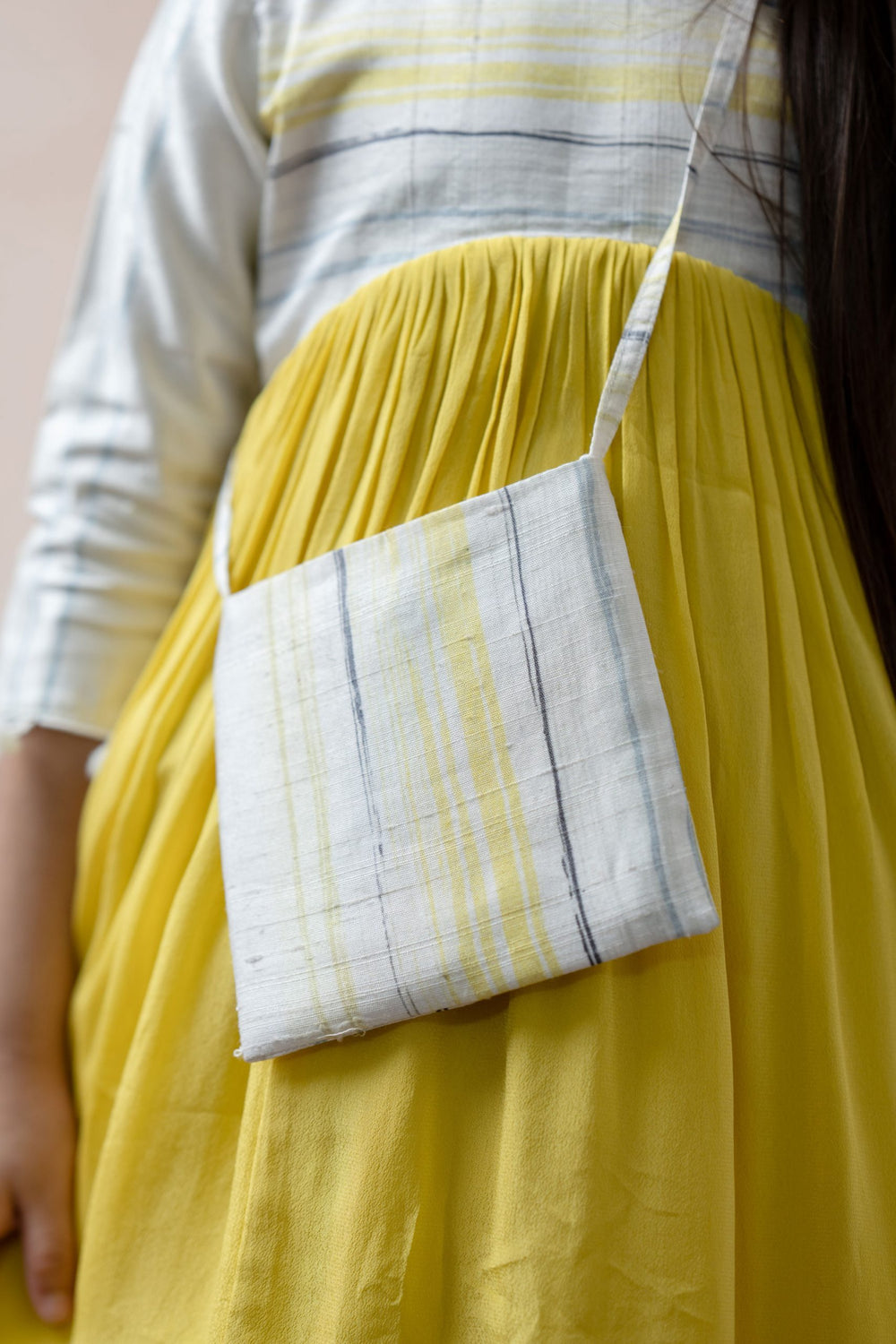 Silk fit & flare frock image 5