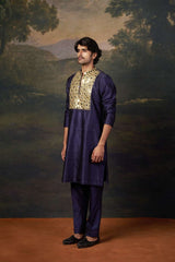 Heavy Mirror Work Kurta with Matching Pyjama image 3