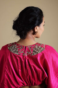 Hand-Embroidered Jharokha Print Twinning Set for Mom + Father  + Daughter image 8