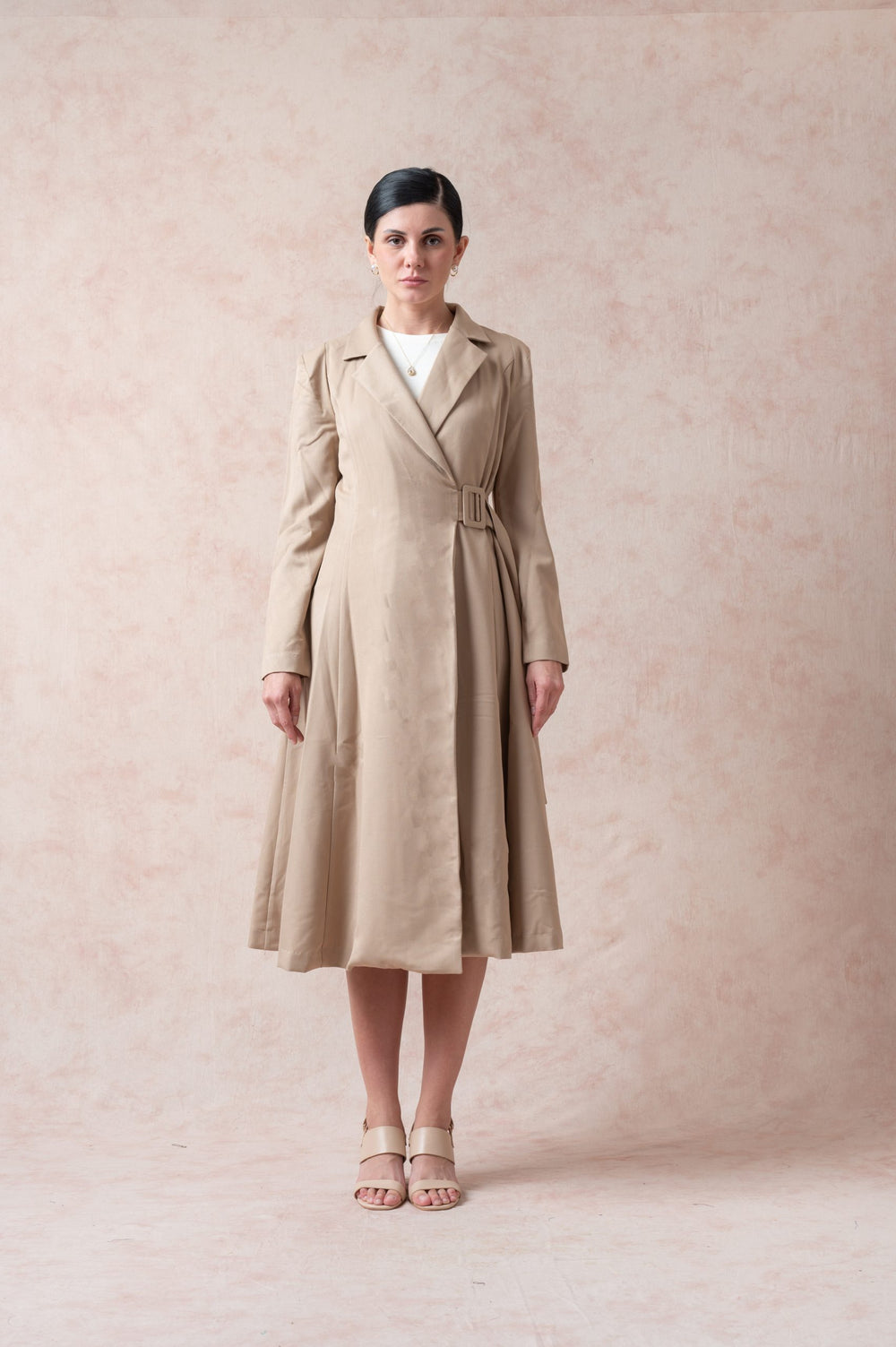 Rodeo Dust Long Wrap Coat image 1