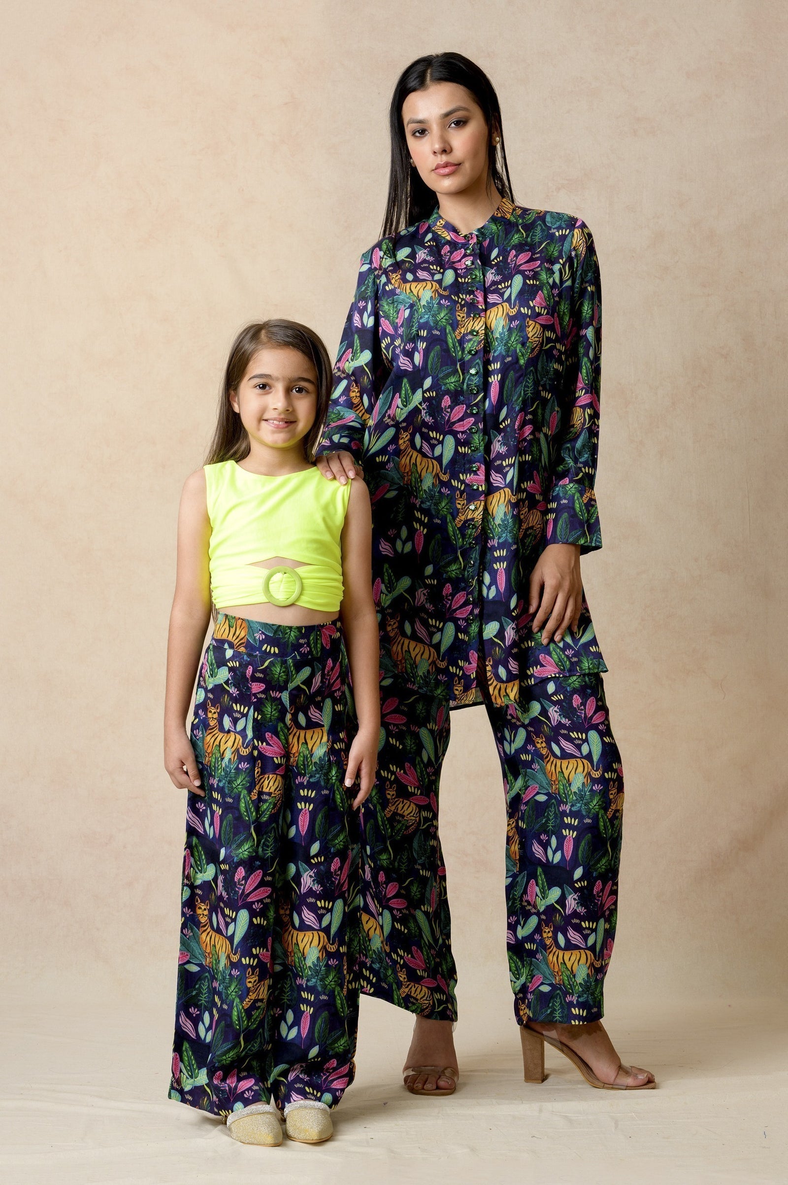 Stone Embellished twinning set for Mom + Daughter image 0