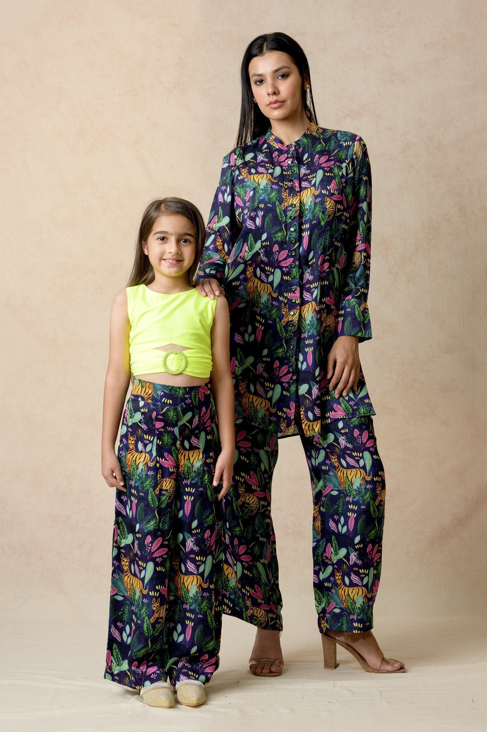 Stone Embellished twinning set for Mom + Daughter image 0