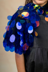 Embellished Reflective Cape image 1