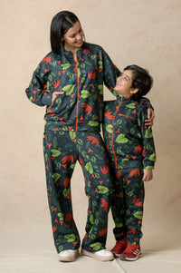 Flaming Lily print twinning set  for Mom + Son image 13