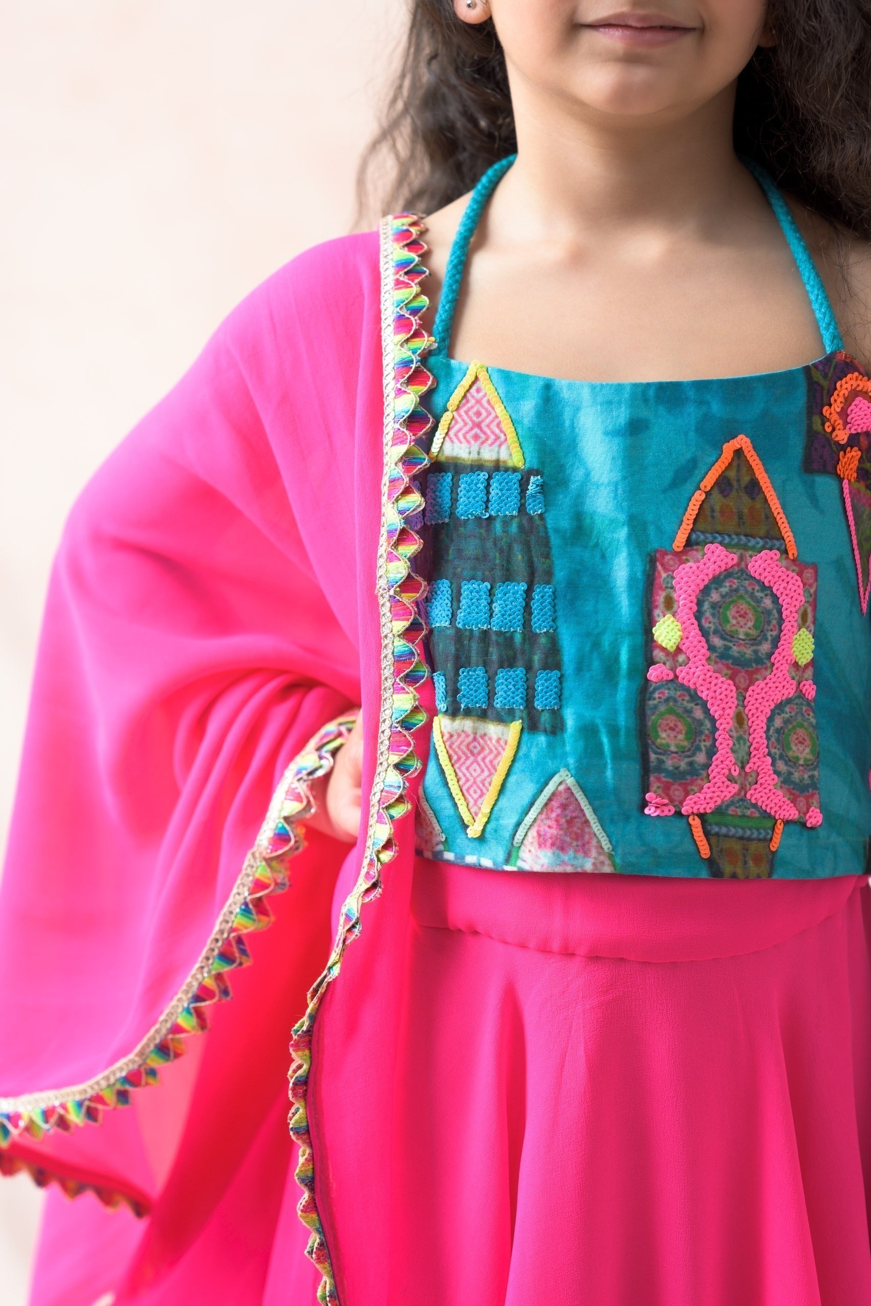 Arya silk lehenga image 8