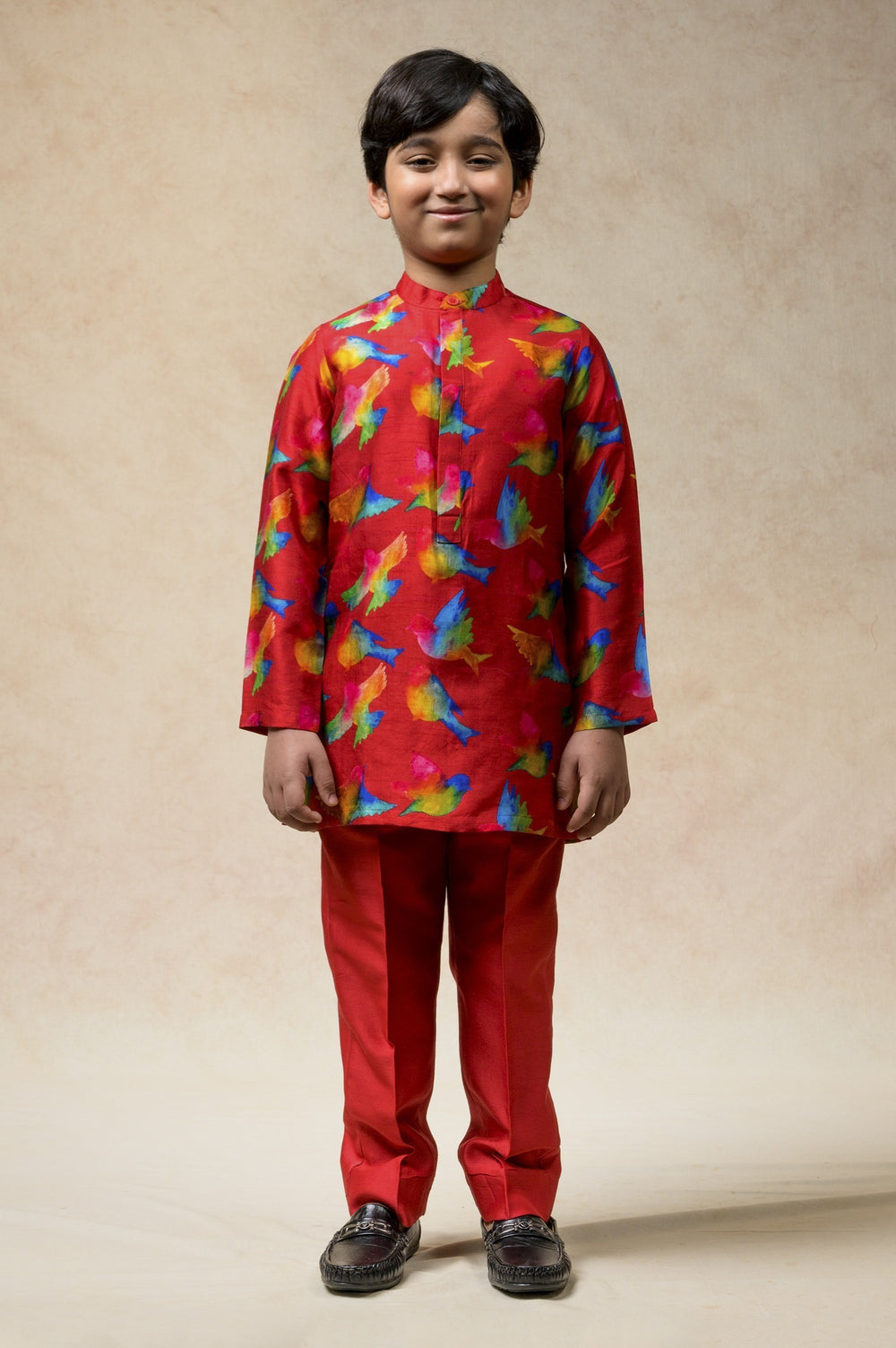 Printed Kurta Pyjama image 0