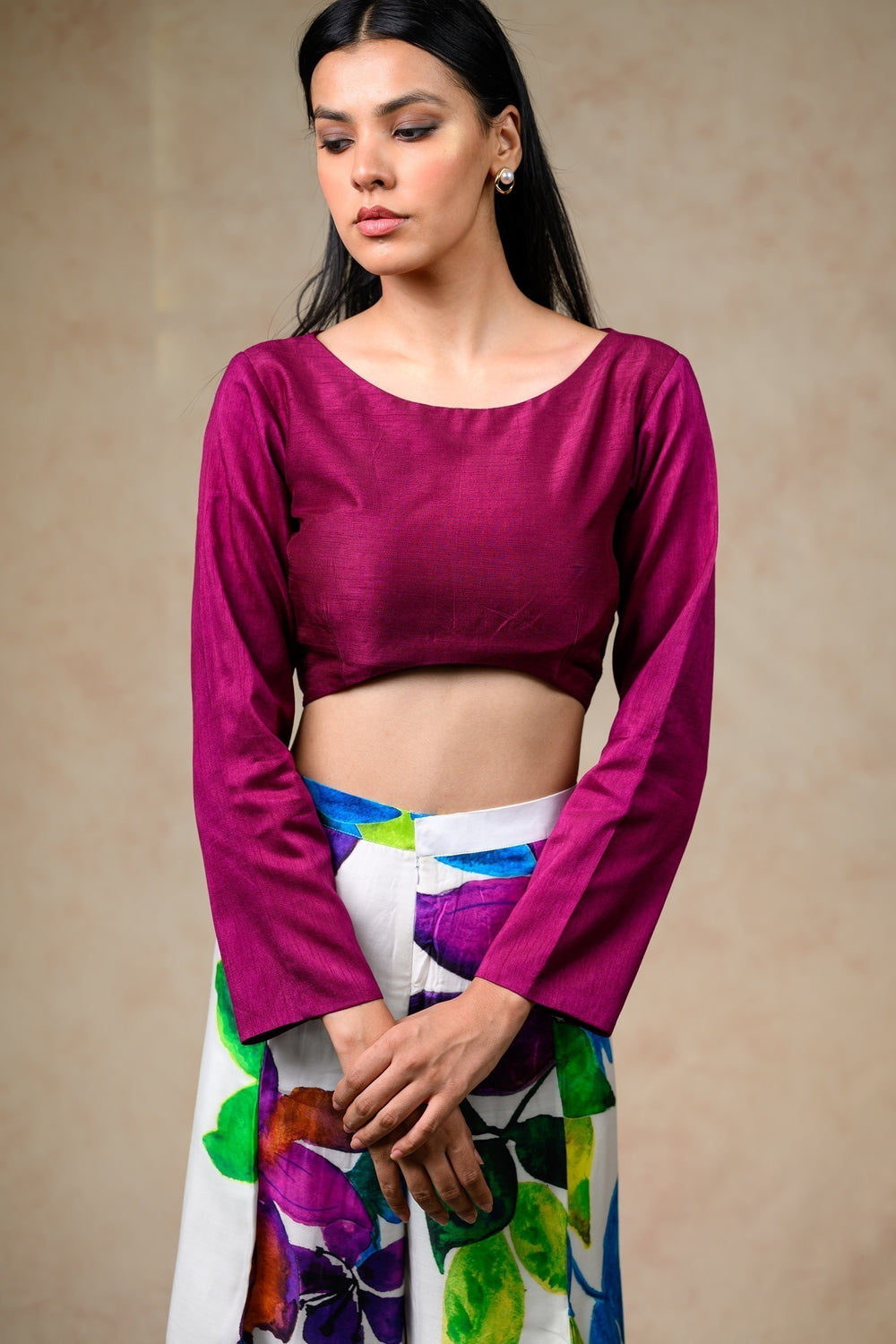 Crop Top With Pants twinning set for Mom + Daughter image 6