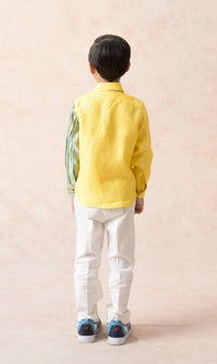 Yellow stripes twinning set for Brother + Sister image 12