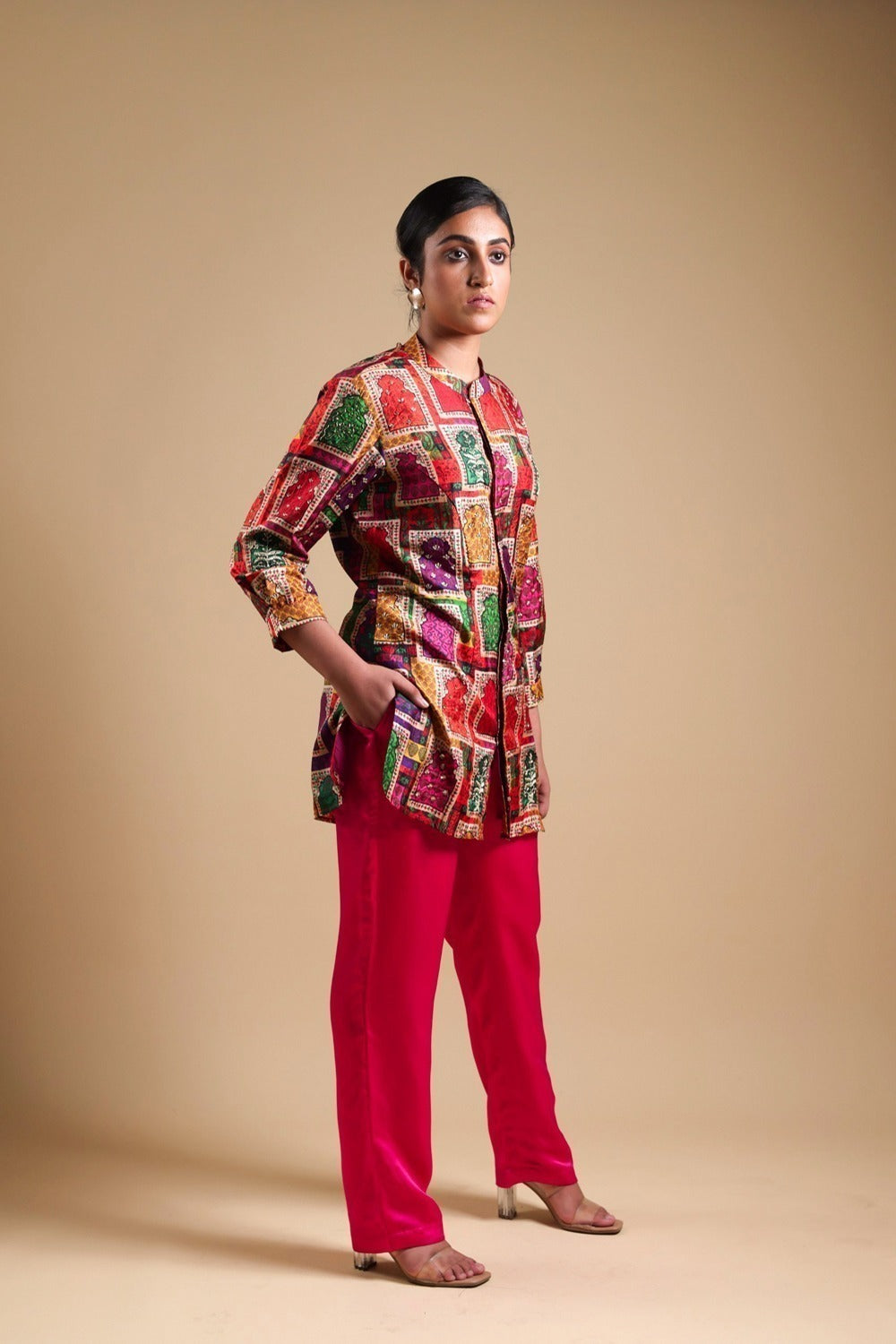 Hand-Embroidered Co-ord Set image 6