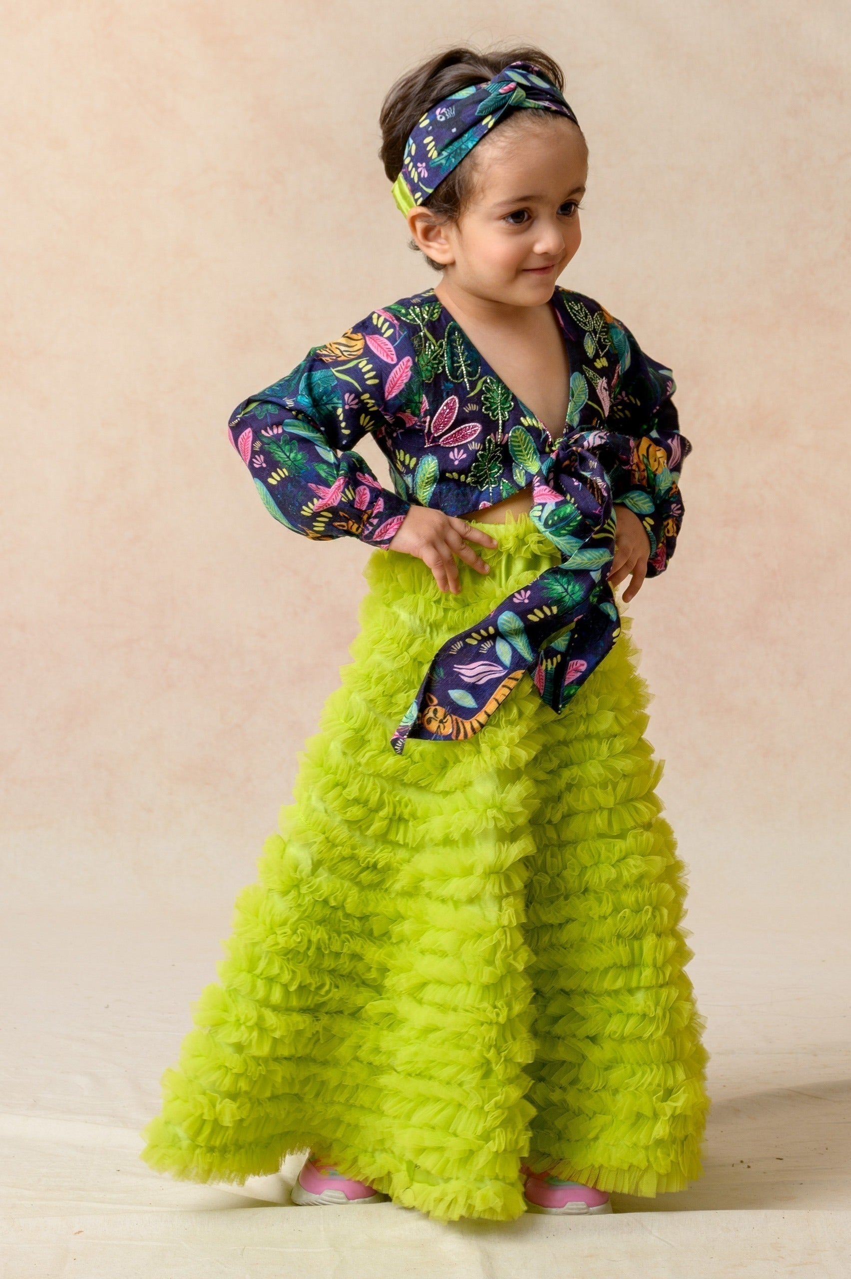 Hand Embroidered Gown image 5