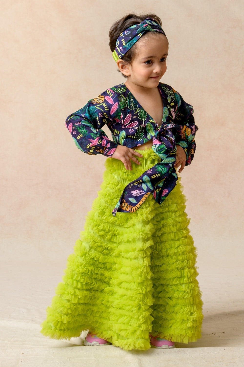 Hand Embroidered Gown image 5