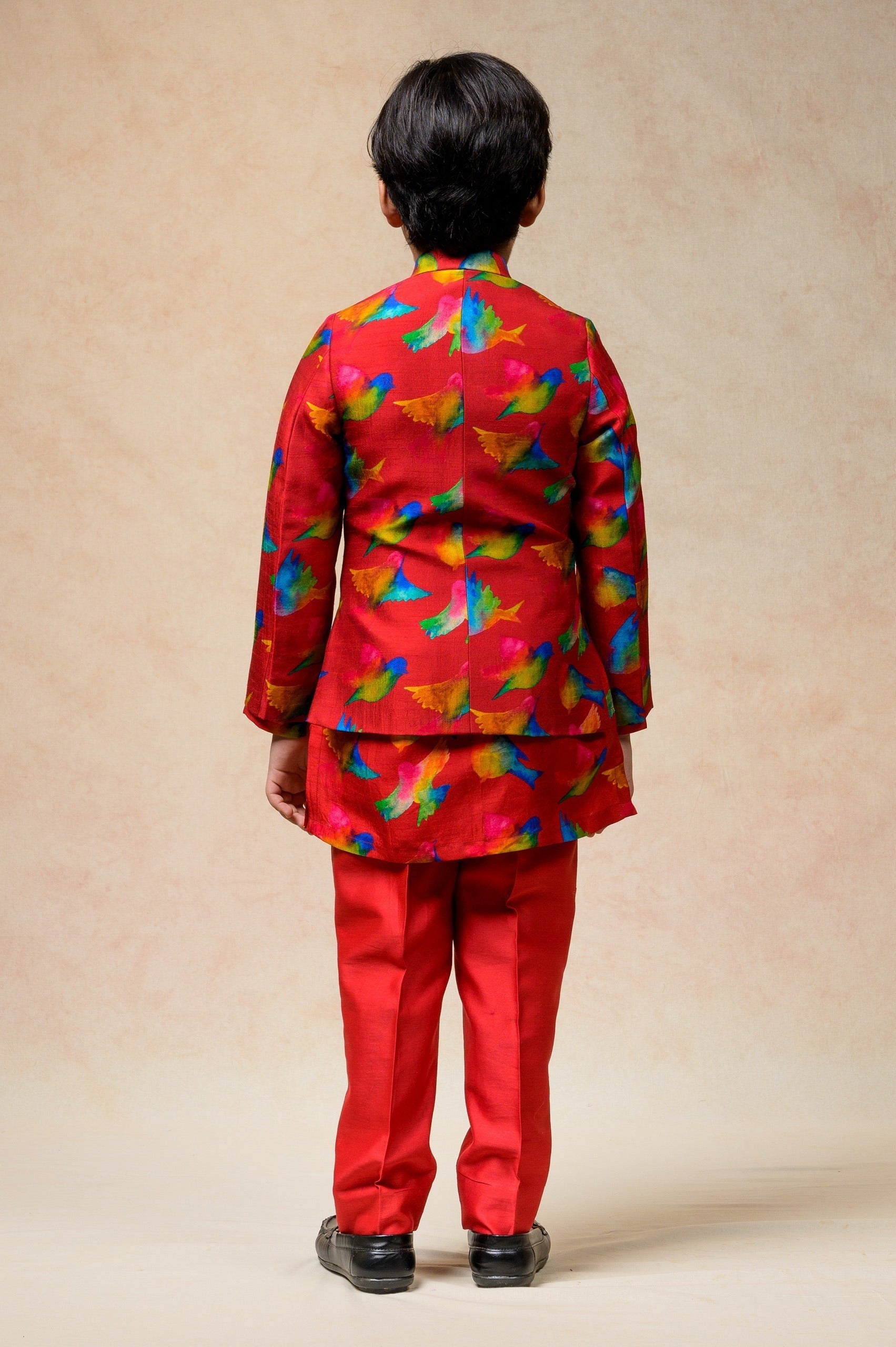 Indo Western Sherwani With Kurta Pyjama image 4