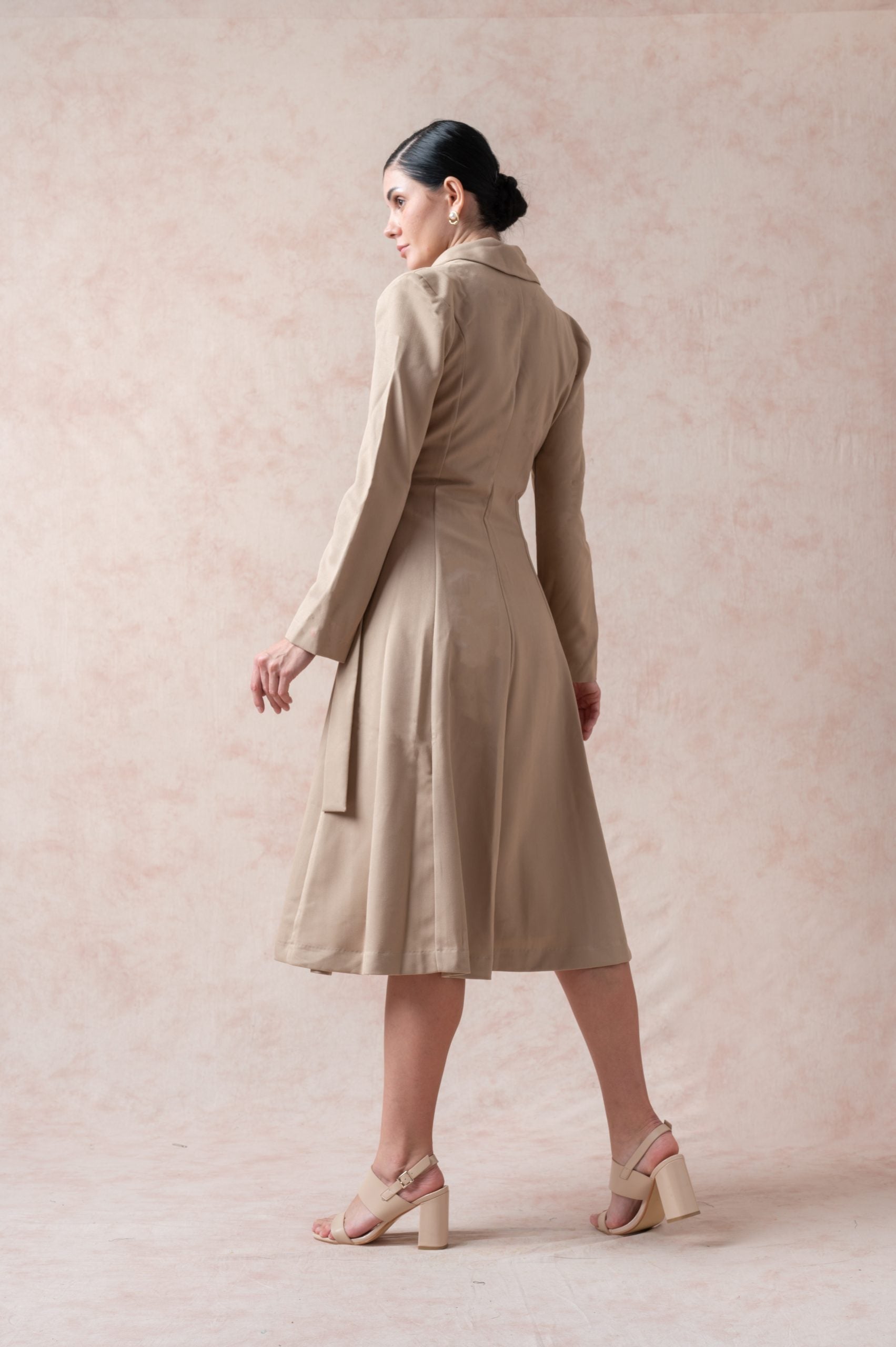Rodeo Dust Long Wrap Coat image 4