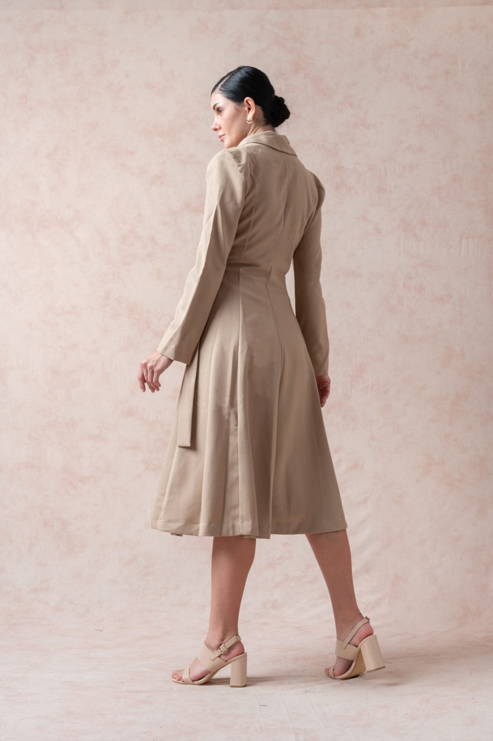 Rodeo Dust Long Wrap Coat image 4