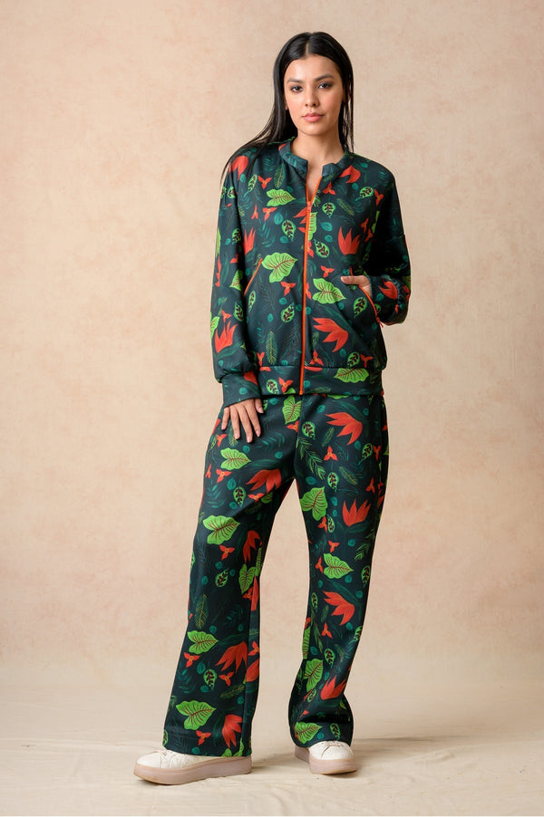 Flaming Lily print twinning set for Mom + Daughter + Son image 4