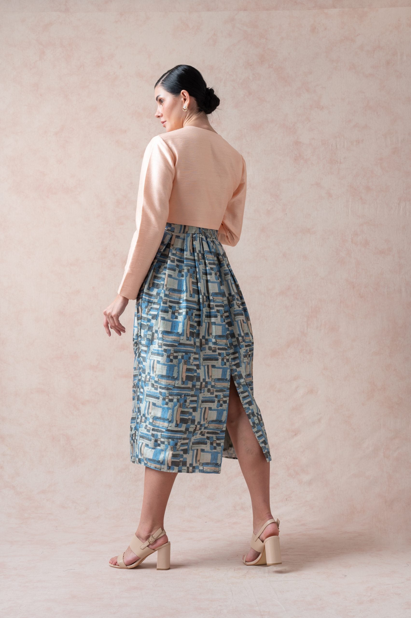 Silk Gown with Shrug image 7