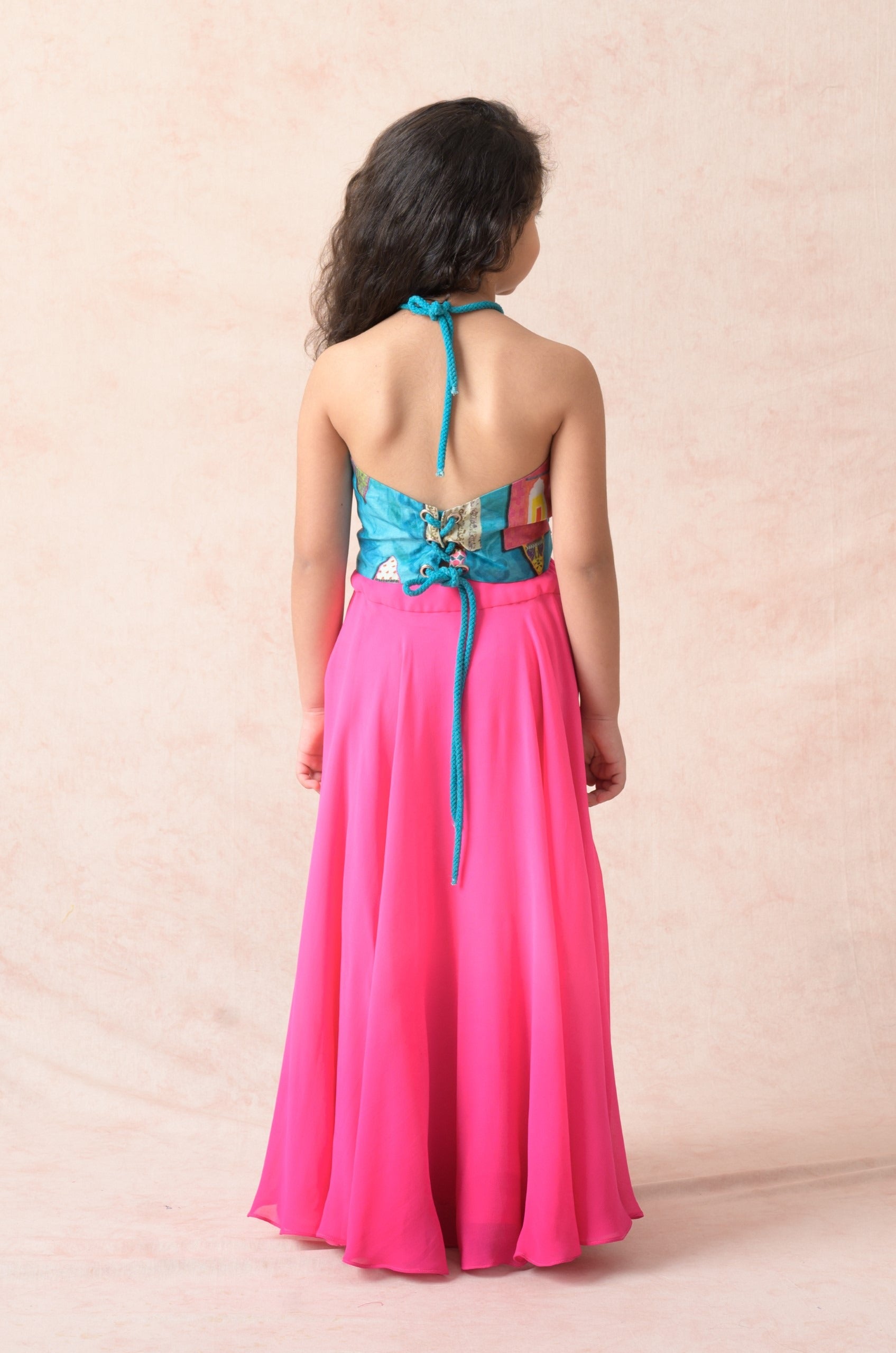 Arya silk lehenga image 4