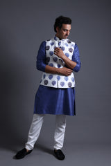 Nehru Jacket With Kurta Pyjama image 1