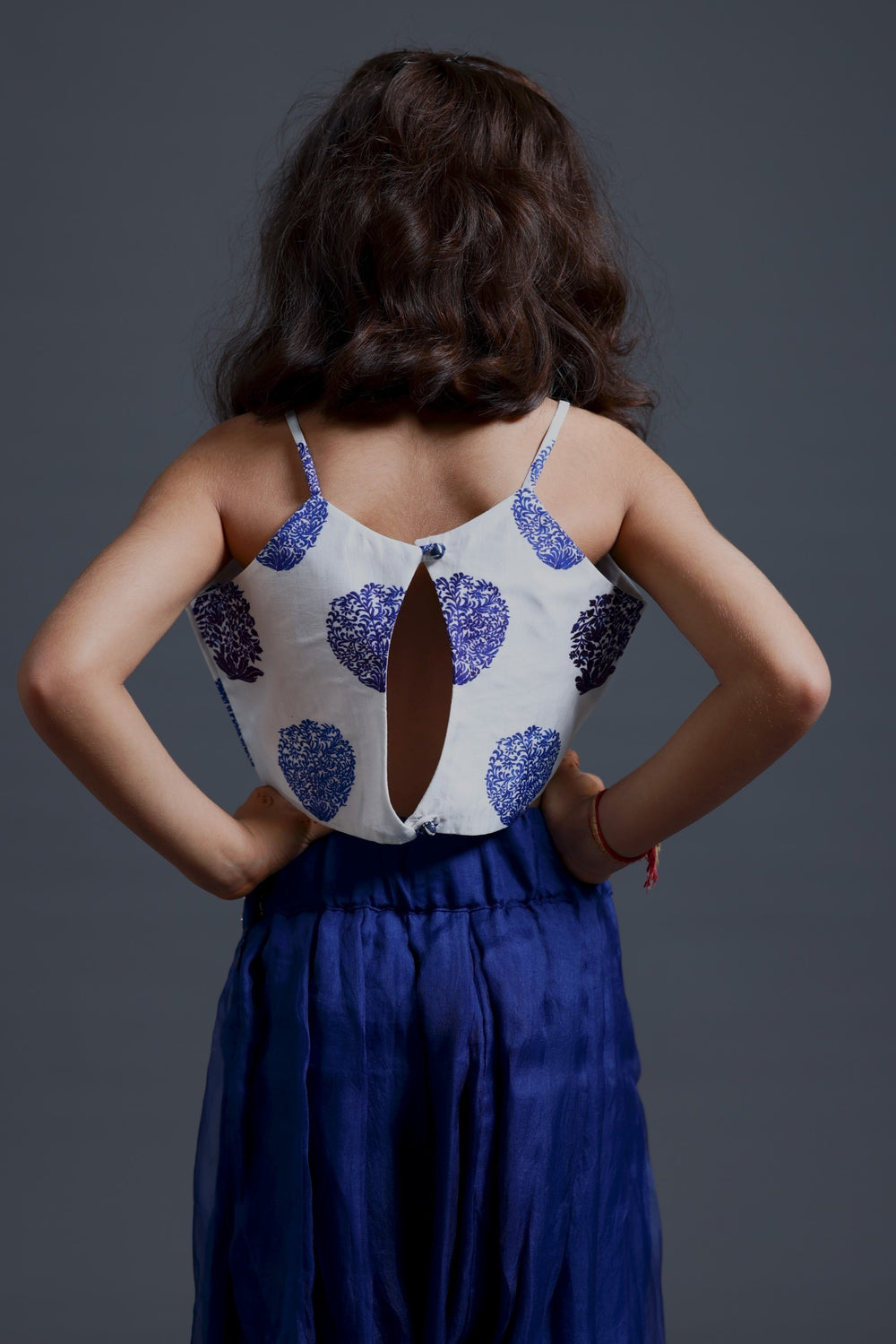 Hand Embroidered Dhoti Set image 3