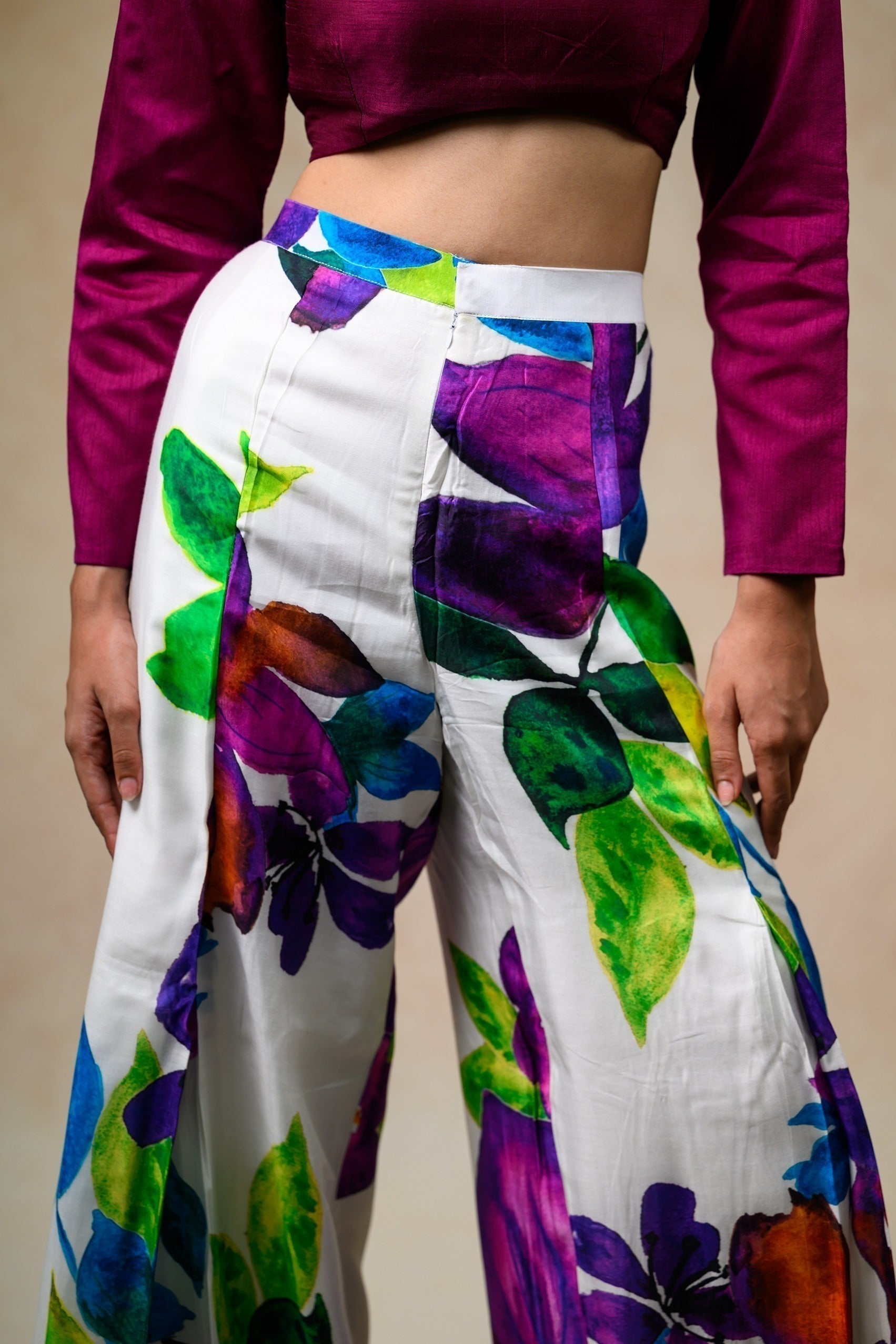 Crop Top With Pants twinning set for Mom + Daughter image 8