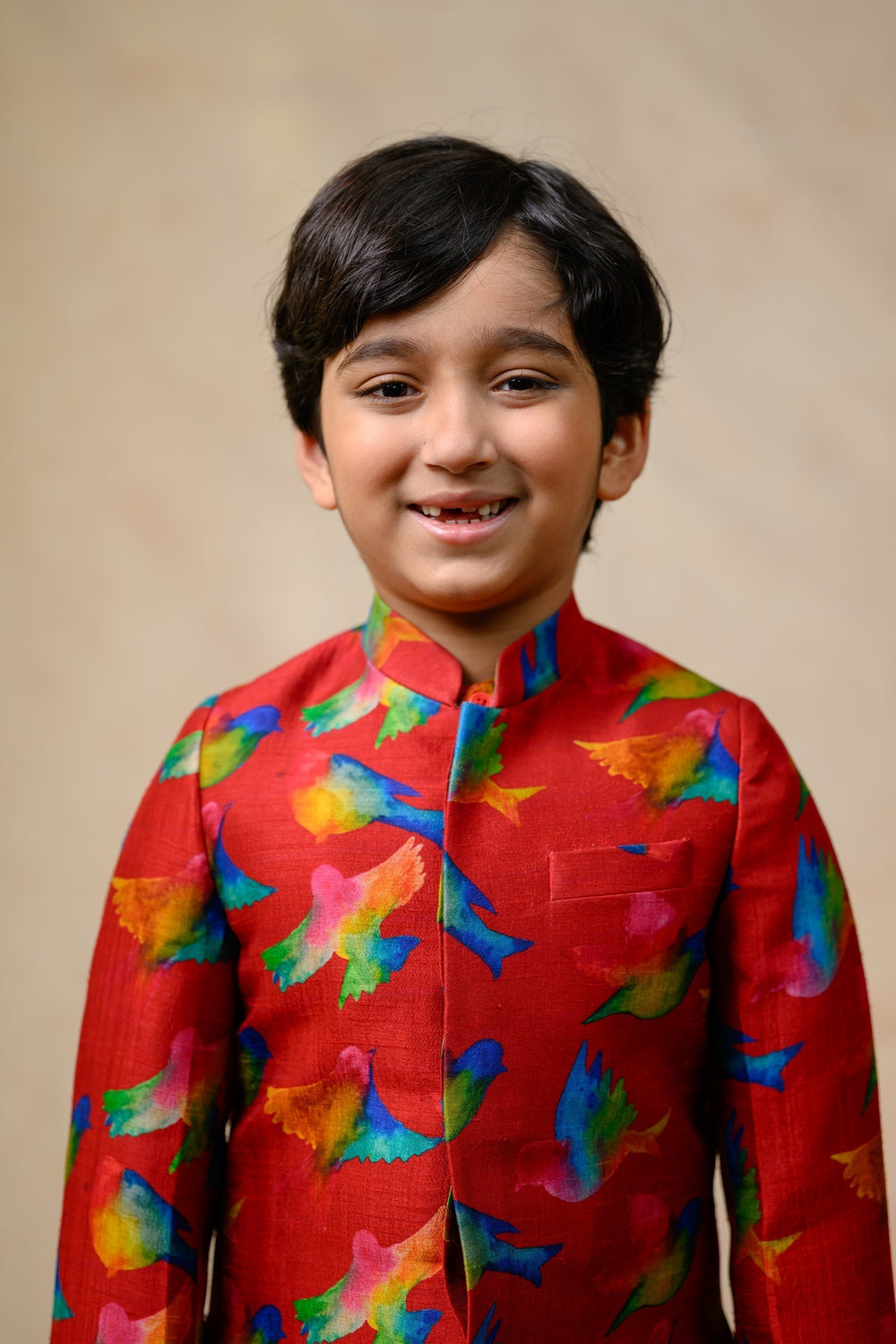 Indo Western Sherwani With Kurta Pyjama image 10