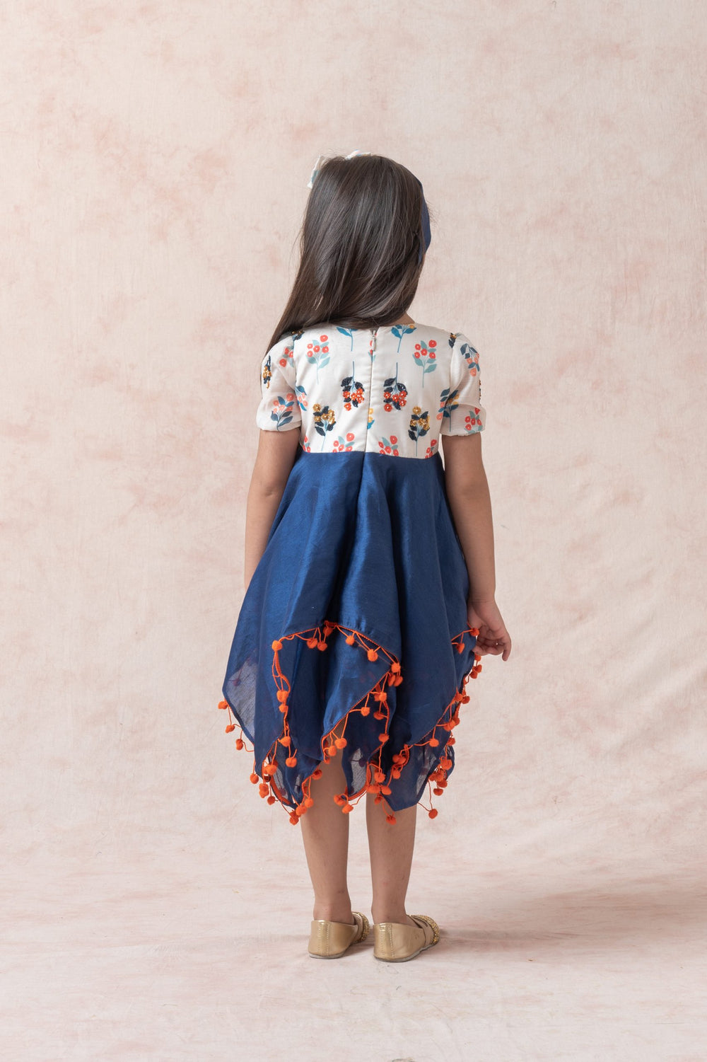 Handembroidered frock image 7