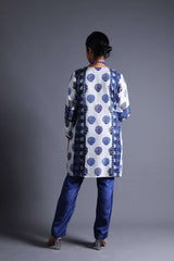 Neeli Buti Print twinning set for Mom + Daughter image 2