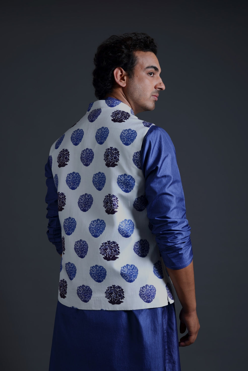 Nehru Jacket With Kurta Pyjama image 3