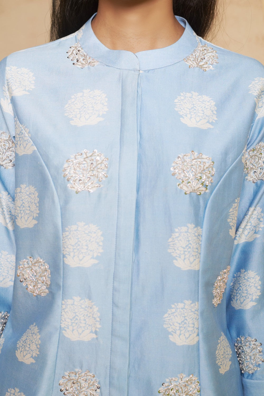 Hand Embroidered coord set image 8