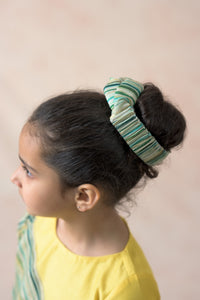 Stripes paneled dress image 8