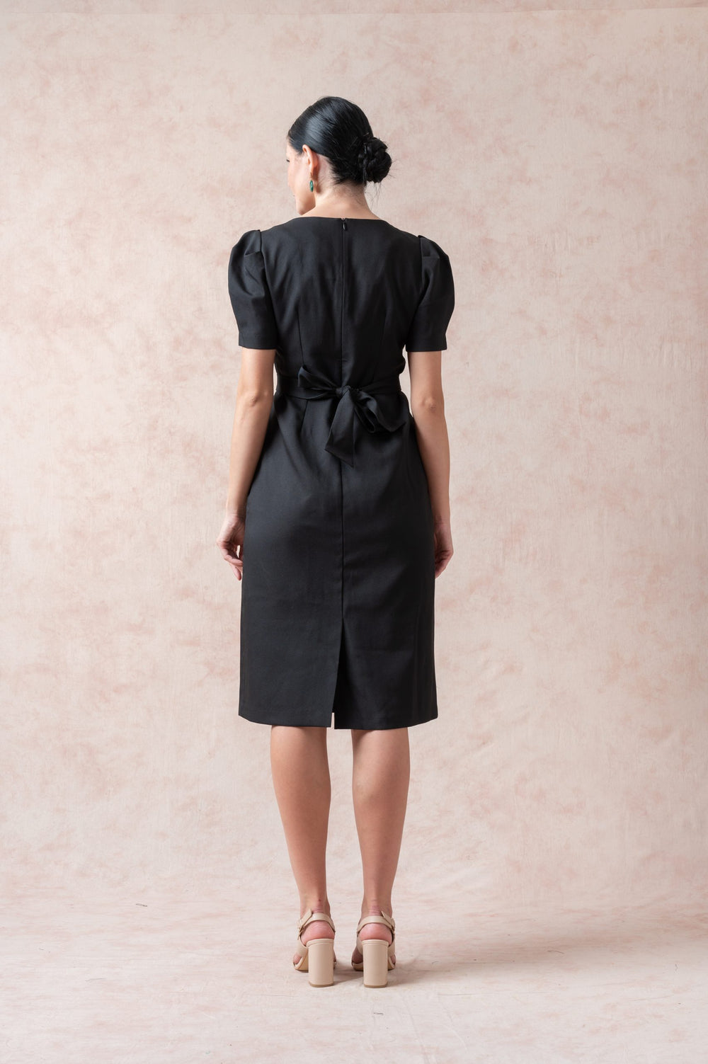 Smokey Black Midi Dress image 6